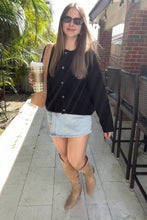 Load image into Gallery viewer, Relaxed Fit Button Down Cardigan Sweater
