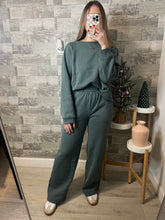 Load image into Gallery viewer, Ash Jade Top &amp; Pants Sweat Set
