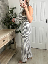 Load image into Gallery viewer, Teresa Top &amp; Pants Set Navy
