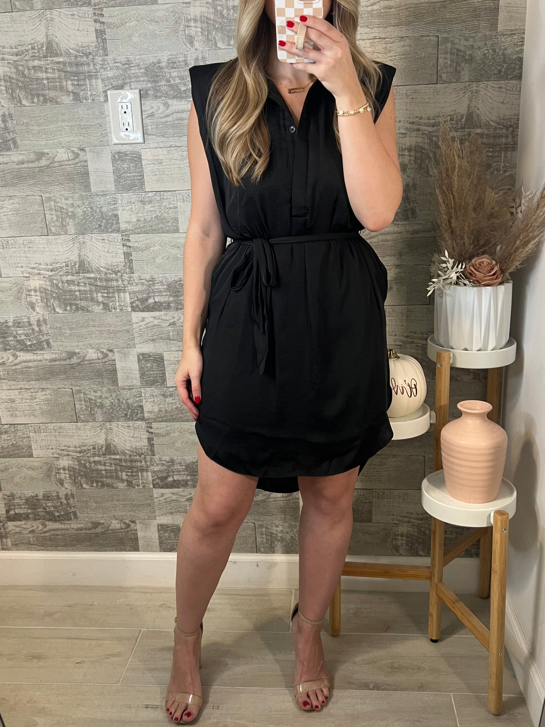 Memphis Black Dress