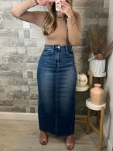 Load image into Gallery viewer, RESTOCK Dallas Stretch Denim Skirt
