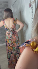 Load and play video in Gallery viewer, Golden Gal Maxi Dress
